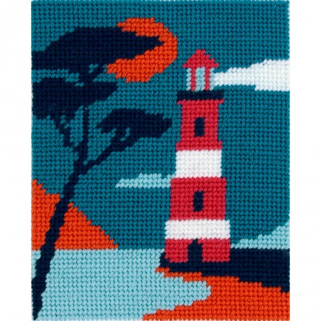 EMBROIDERY KIT LIGHTHOUSE DMC Las Tijeras Mágicas