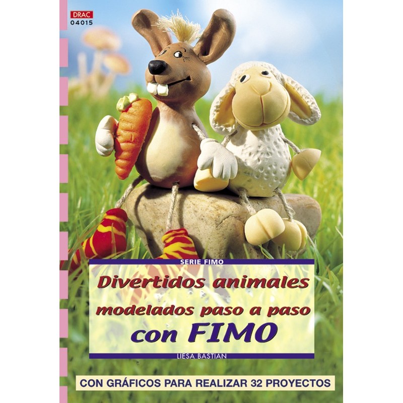 Divertidos animales modelados paso a paso con Fimo