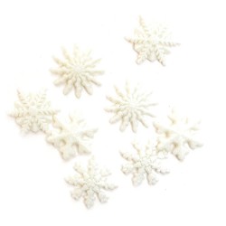 Snowflakes Buttons - Dress...