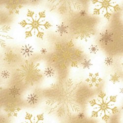 Poplin Fabric - Snowflakes...