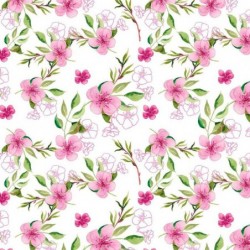 Poplin Fabric - Floral