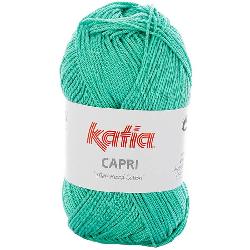 Katia Capri  Hilo de Algodón Mercerizado de Crochet