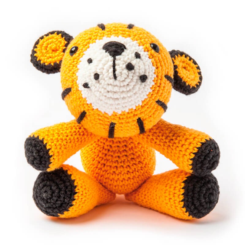 Kit de Amigurumi Tiger - Rico Design - Las Tijeras Mágicas