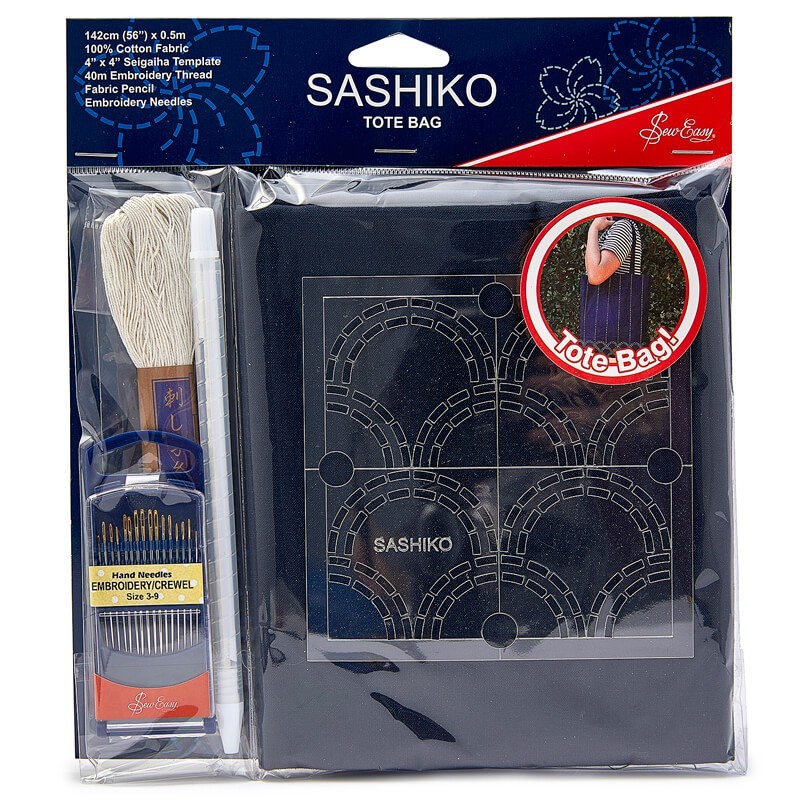 Bag Sashiko Kit - Sew Easy