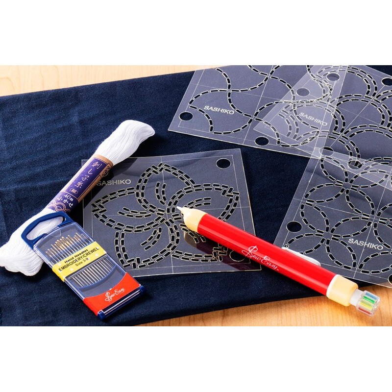 Kit de Inicio para Bordar Sashiko - Sew Easy