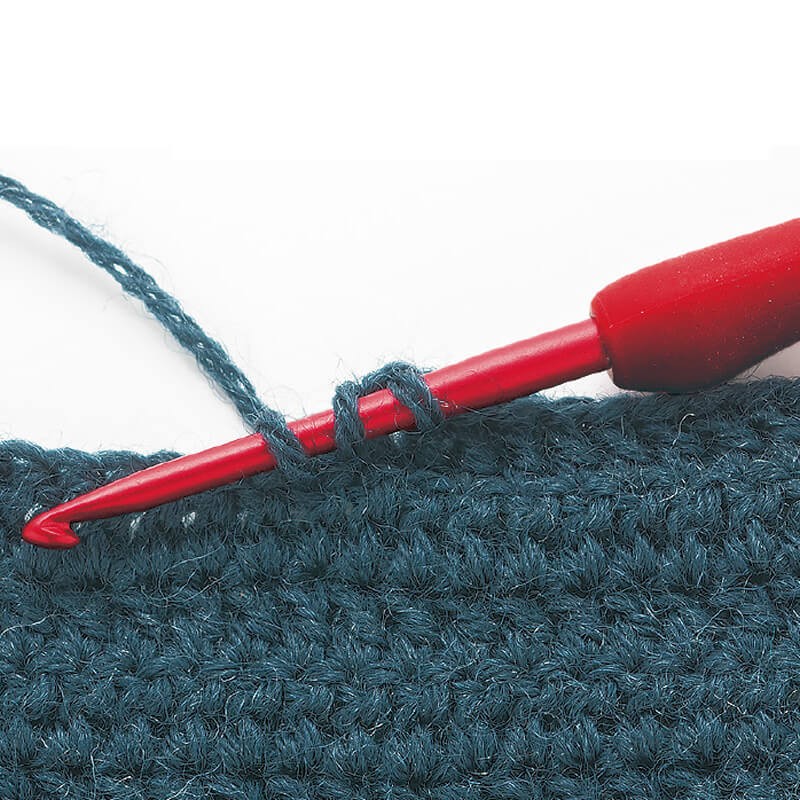 Lana Grossa / Knit Pro Crochet hook design color (with soft grip) size 7,0