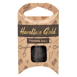 Black Thimble - Hemline Gold