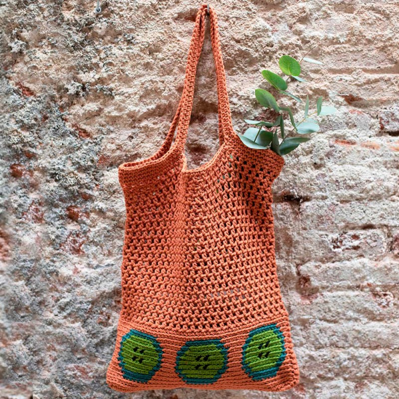 knitted shopping bolsa pattern