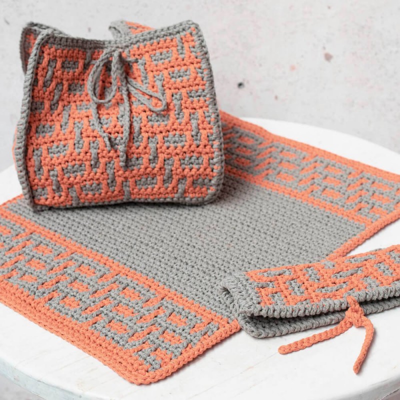 Kit bolso crochet, kit crochet principiantes con lana, kit crochet para  adultos, kit crochet tote bag, patrón crochet VIDEO -  España