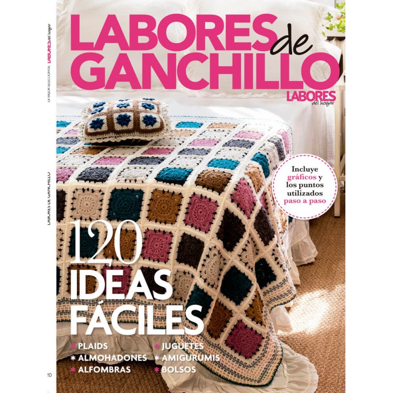Libros y revistas de labores: Crochet, punto, trapillo, macramé y mucho más