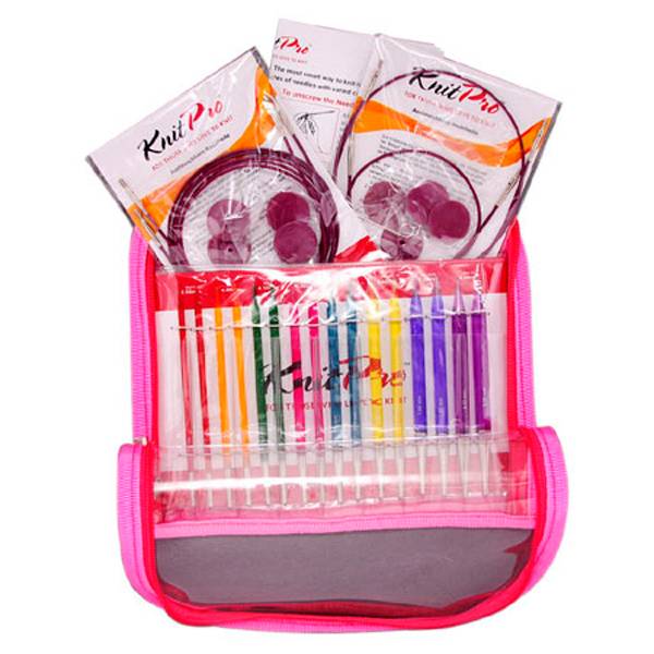 Interchangeable Acrylic Circular Knitting Needles