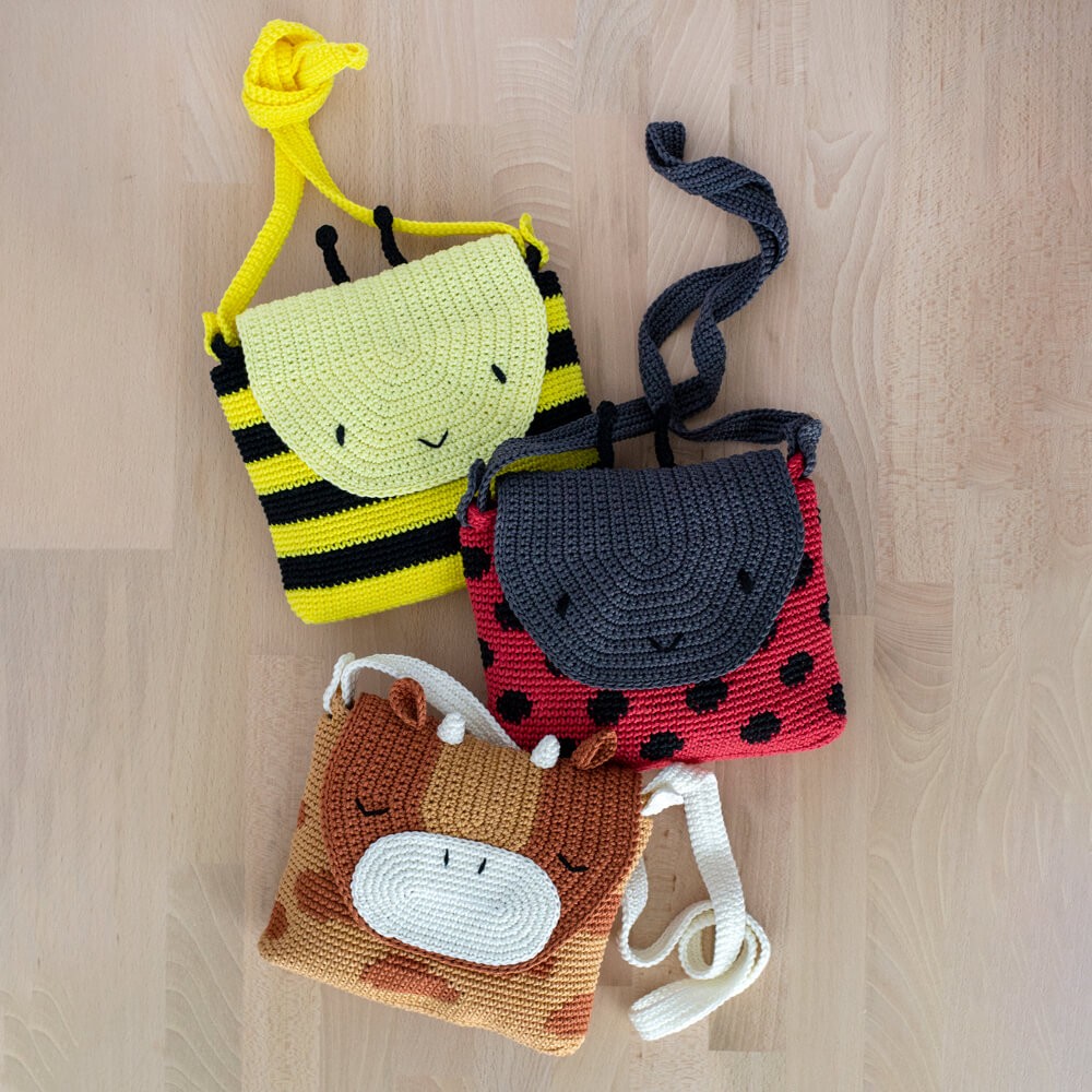 Bolsos infantiles de online crochet