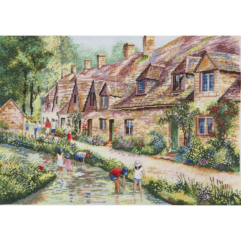 CROSS STITCH KIT - ARLINGTON ROW - TERRY HARRISON – ANCHOR