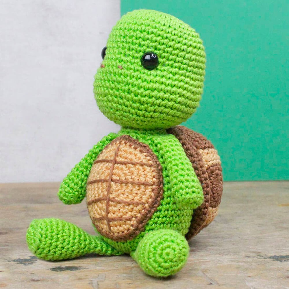Turtle Crochet Kit, Crochet Turtle, Easy Level Crochet Kit, Gift Ideas, Crochet  Kit, Crochet Gifts, Turtle Gifts, Animal Lovers, DIY Kit 