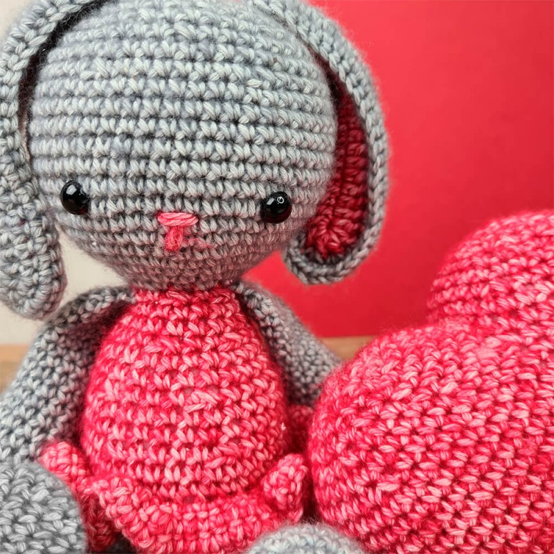 Kit Amigurumi Frankie the Bunny