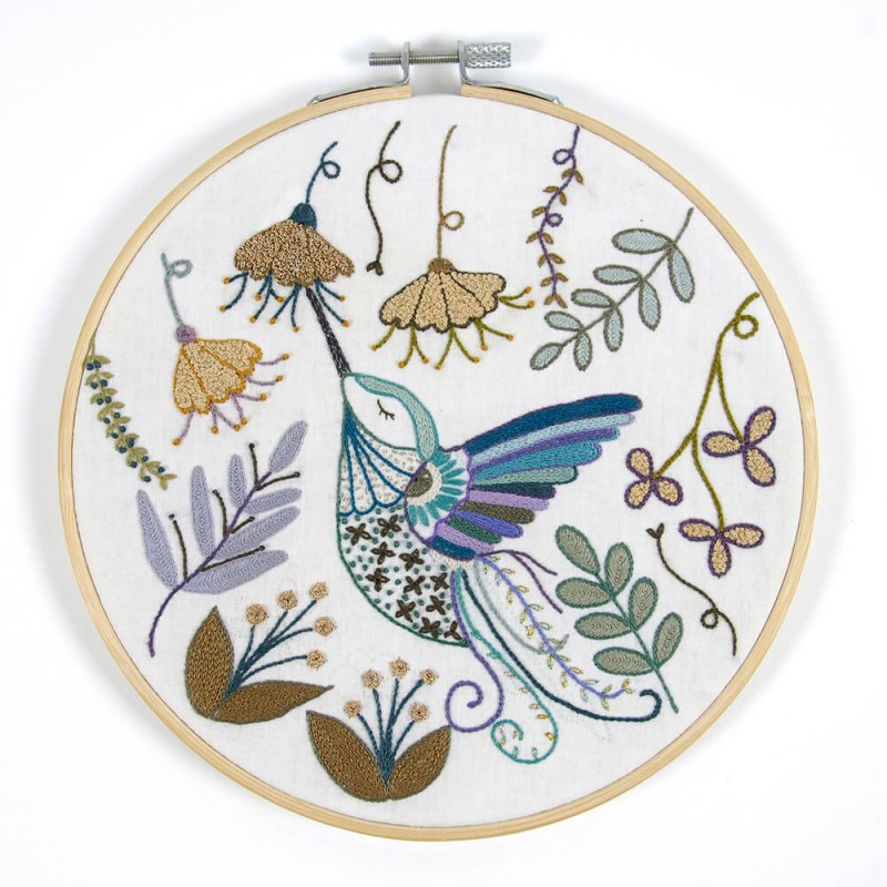 Kit Broderie 'DMC - I Can Stitch!' Le Papillon 11.5 cm x 13 cm - La Fourmi  creative