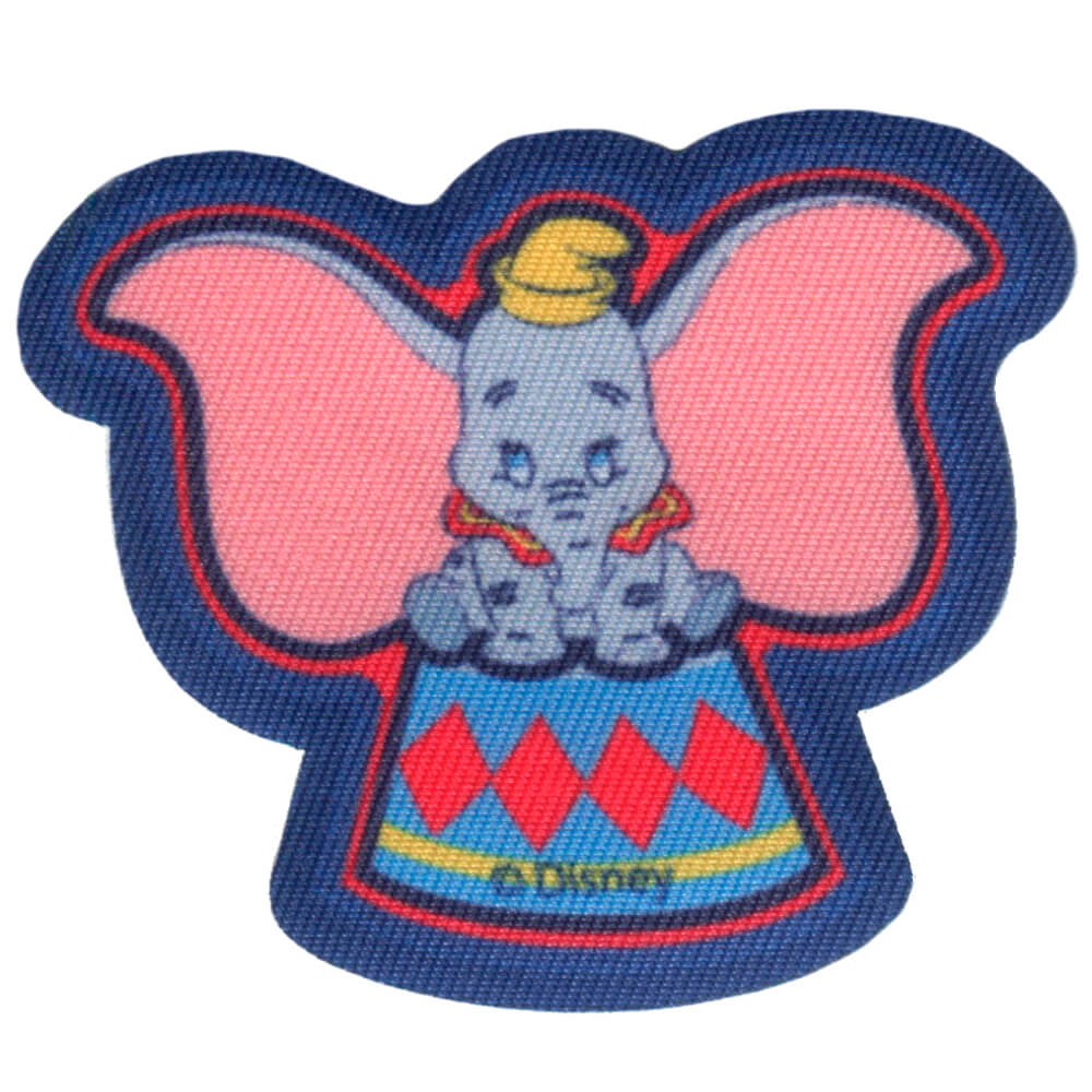 Dumbo on Stool Thermoadhesive Patch