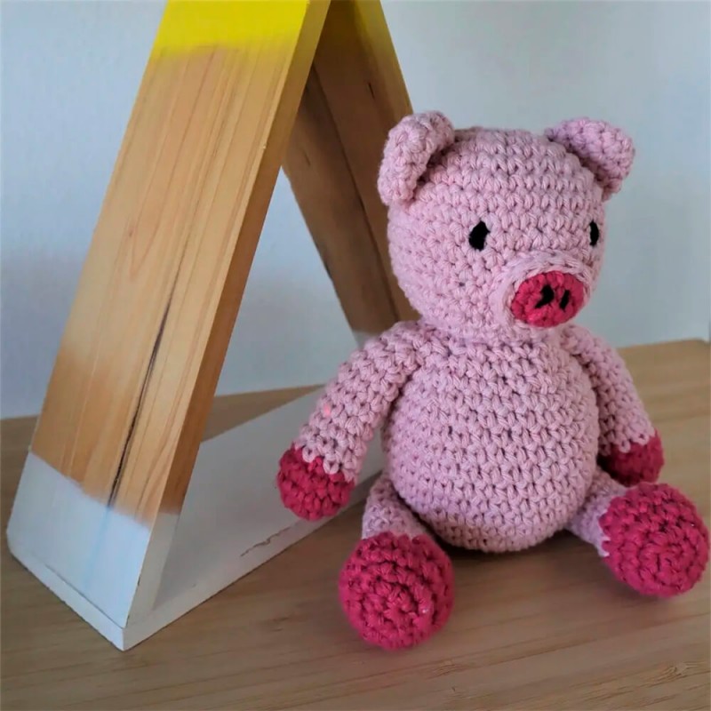 Kit Amigurumi Cochon - Dragées Anahita